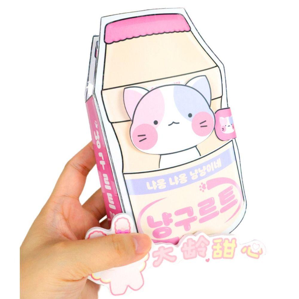 Jestine hamster Thủ Công Sách Hình Dán Không Gây Tiếng Ồn Sách Hình Mèo Vi Khuẩn Thủ Công Vui Nhộn Gói Sách beanie Giấy Tự Làm