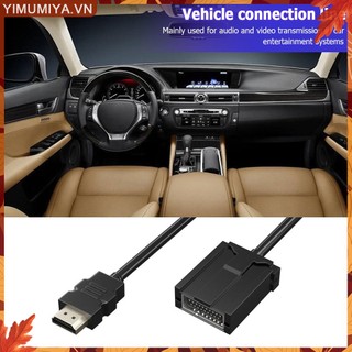☼yimumiya ☼ dây cáp chuyển đổi hdmi e type e sang đầu cắm e type e cho xe hơi