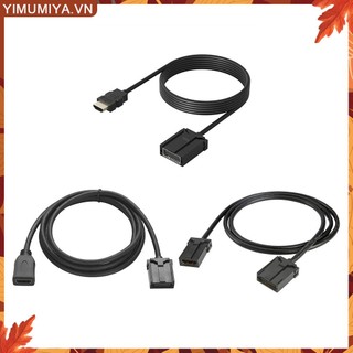 ☼Yimumiya [Chất Lượng Cao]☼ Dây Cáp Chuyển Đổi hdmi e type e Sang Đầu Cắm e type e Cho Xe Hơi