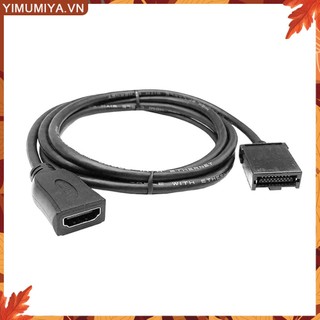 ☼Yimumiya [Chất Lượng Cao]☼ Dây Cáp Chuyển Đổi hdmi e type e Sang Đầu Cắm e type e Cho Xe Hơi