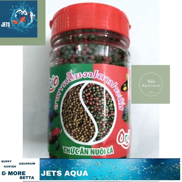 Thức ăn nuôi cá Orio ( dạng hạt) 100g - SIZE 1LI