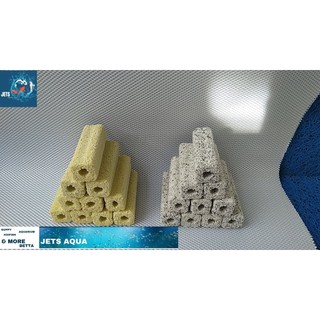 Combo 10 thanh sứ Keyrsin 10x3cm lọc nước bể cá.