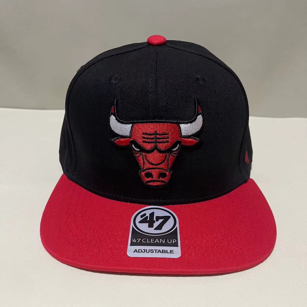 High Quality 47 Series Flat Brim Basketball Cap Chicago Bulls Baseball Cap Cap Cap Cap. 85KK