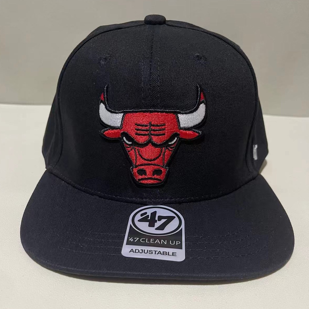High Quality 47 Series Flat Brim Basketball Cap Chicago Bulls Baseball Cap Cap Cap Cap. 85KK