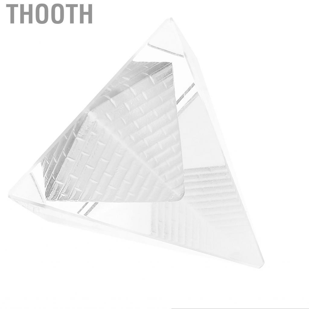 Thooth Pyramid Decoration Quartz Stone Carving Figurines Home