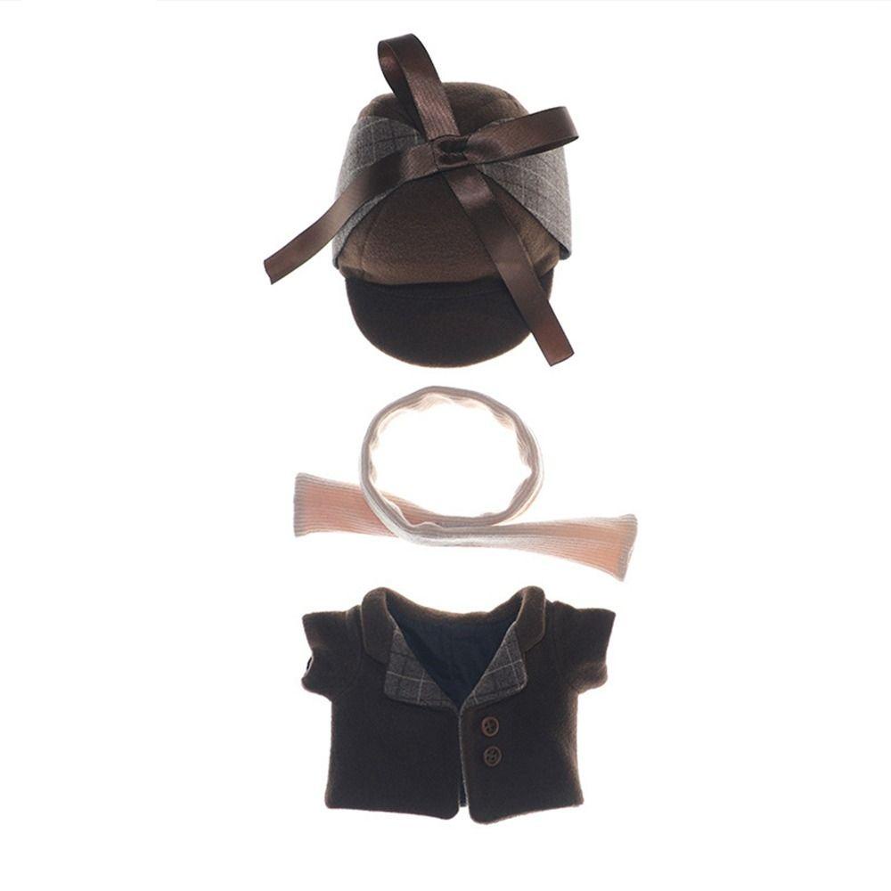 Uumir 1 Bộ Quần Áo Thời Trang Bằng cotton 20cm / 1 / 12 Dành Cho Búp Bê 20cm