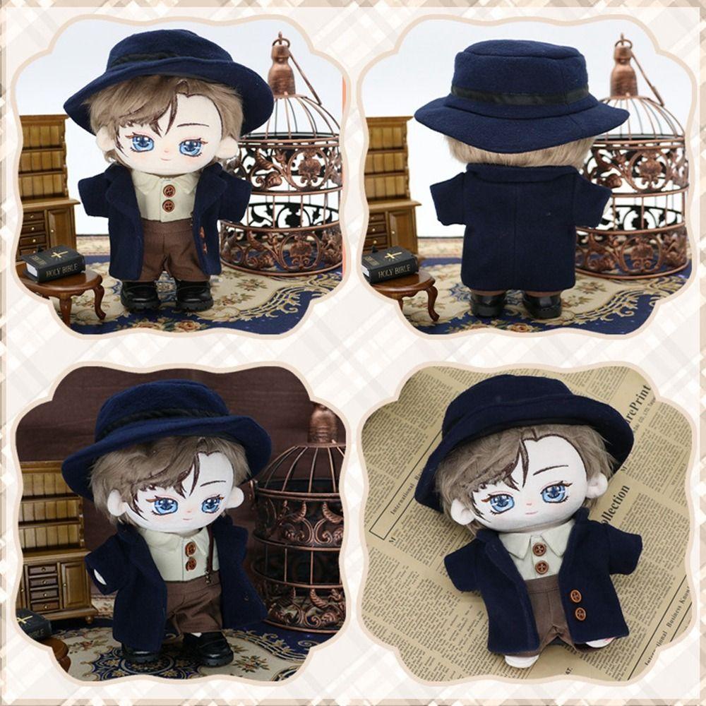 Uumir 1 Bộ Quần Áo Thời Trang Bằng cotton 20cm / 1 / 12 Dành Cho Búp Bê 20cm