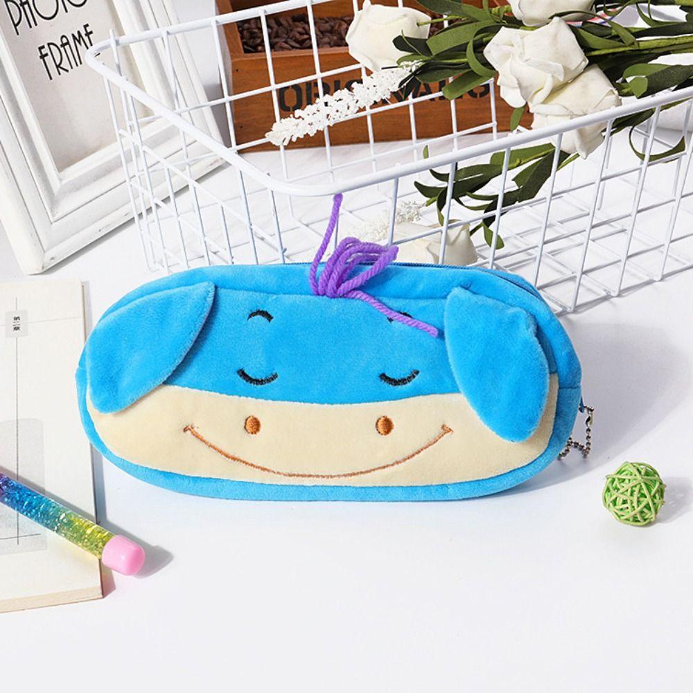 Sweetjohn Túi Đựng Bút / Mỹ Phẩm / Đồ Dùng Văn Phòng / Trường Học Hình Gấu Trúc Hoạt Hình Nhồi Bông Cỡ Lớn