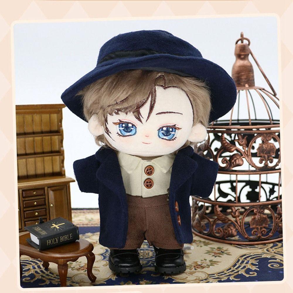 Uumir 1 Bộ Quần Áo Thời Trang Bằng cotton 20cm / 1 / 12 Dành Cho Búp Bê 20cm