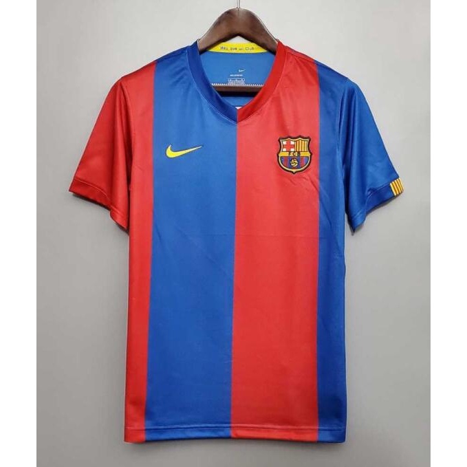 Áo Thun Bóng Đá Dài Tay Phong Cách Đội Tuyển barcelona 06-07