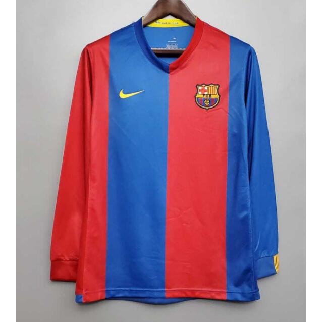 Áo Thun Bóng Đá Dài Tay Phong Cách Đội Tuyển barcelona 06-07
