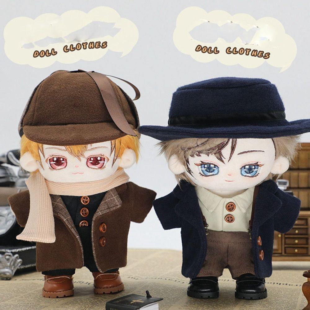 Uumir 1 Bộ Quần Áo Thời Trang Bằng cotton 20cm / 1 / 12 Dành Cho Búp Bê 20cm