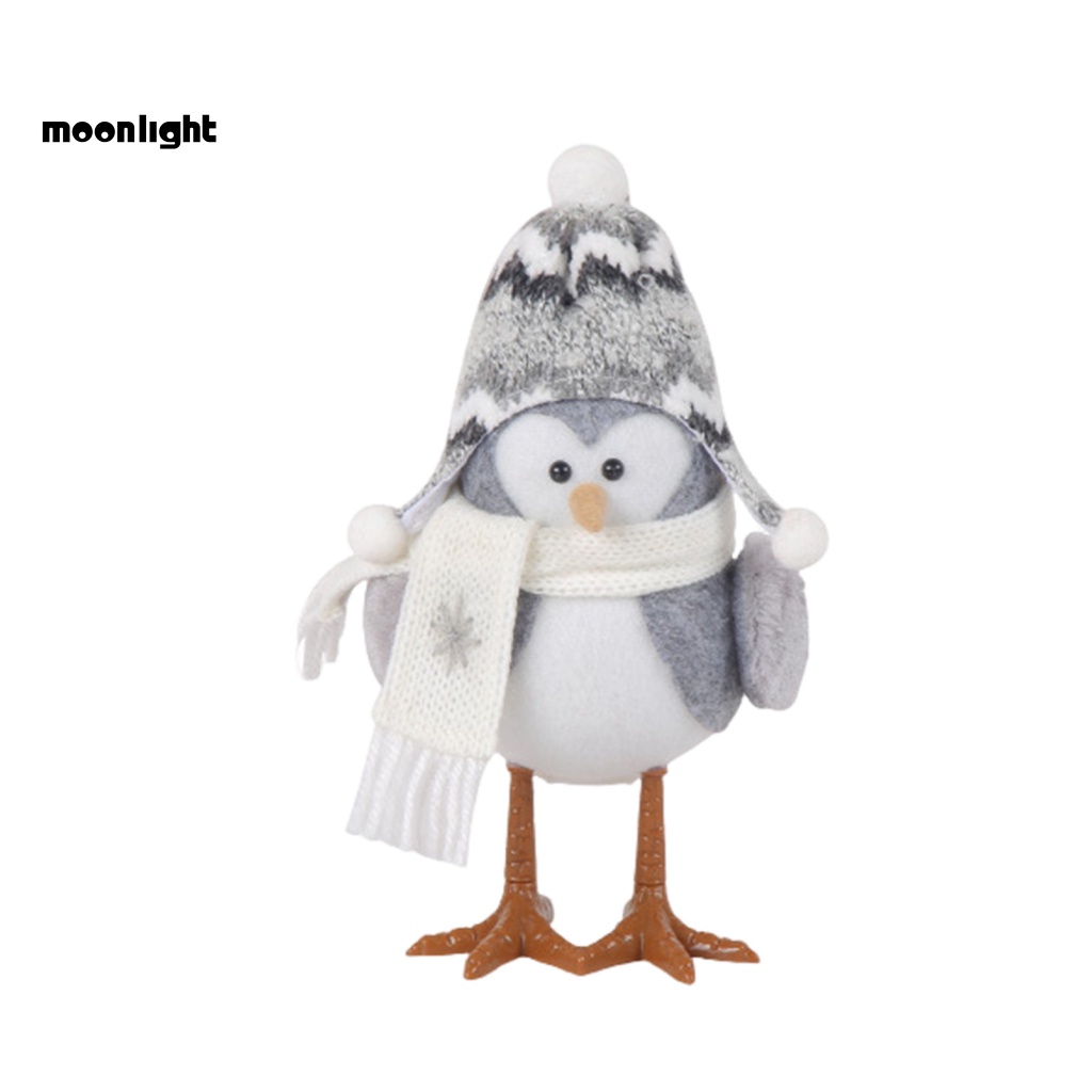 Mo Đèn led Hình Chú Chim Phát Sáng Trang Trí Giáng Sinh