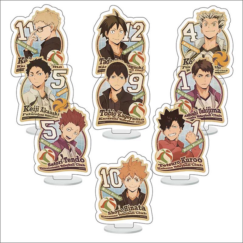 Songping Set 9 Mô Hình Nhân Vật Phim Hoạt Hình haikyuu