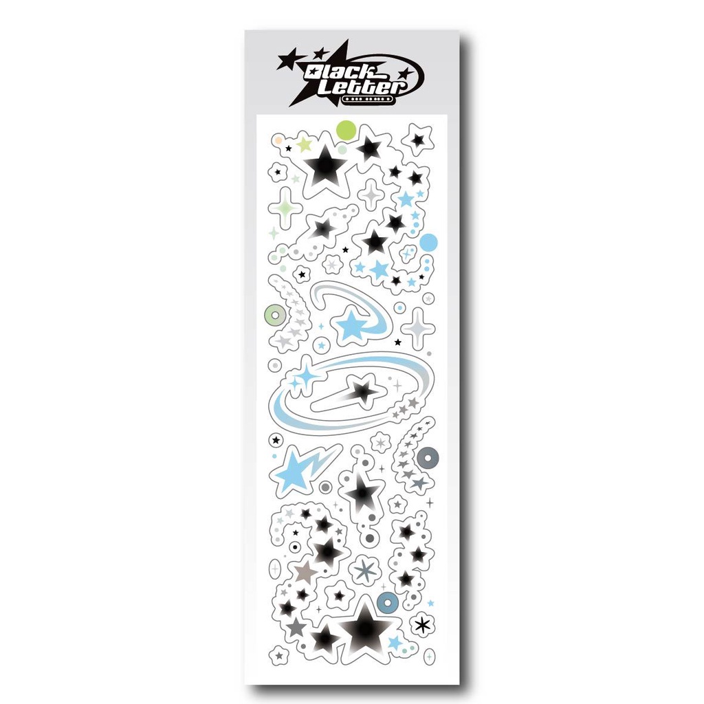 Millet Miếng Dán Trang Trí Sổ Tay / Thẻ Bằng Bạc Lấp Lánh y2k / mp3 diy