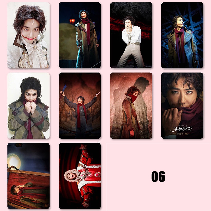 Suho set 10 Thẻ Hình Dán Nhóm Nhạc exo