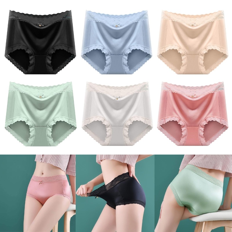 Alia Liền Mạch Quần Lót Nữ Bikini Quần Lót Ren Nữ Eo Hipsters