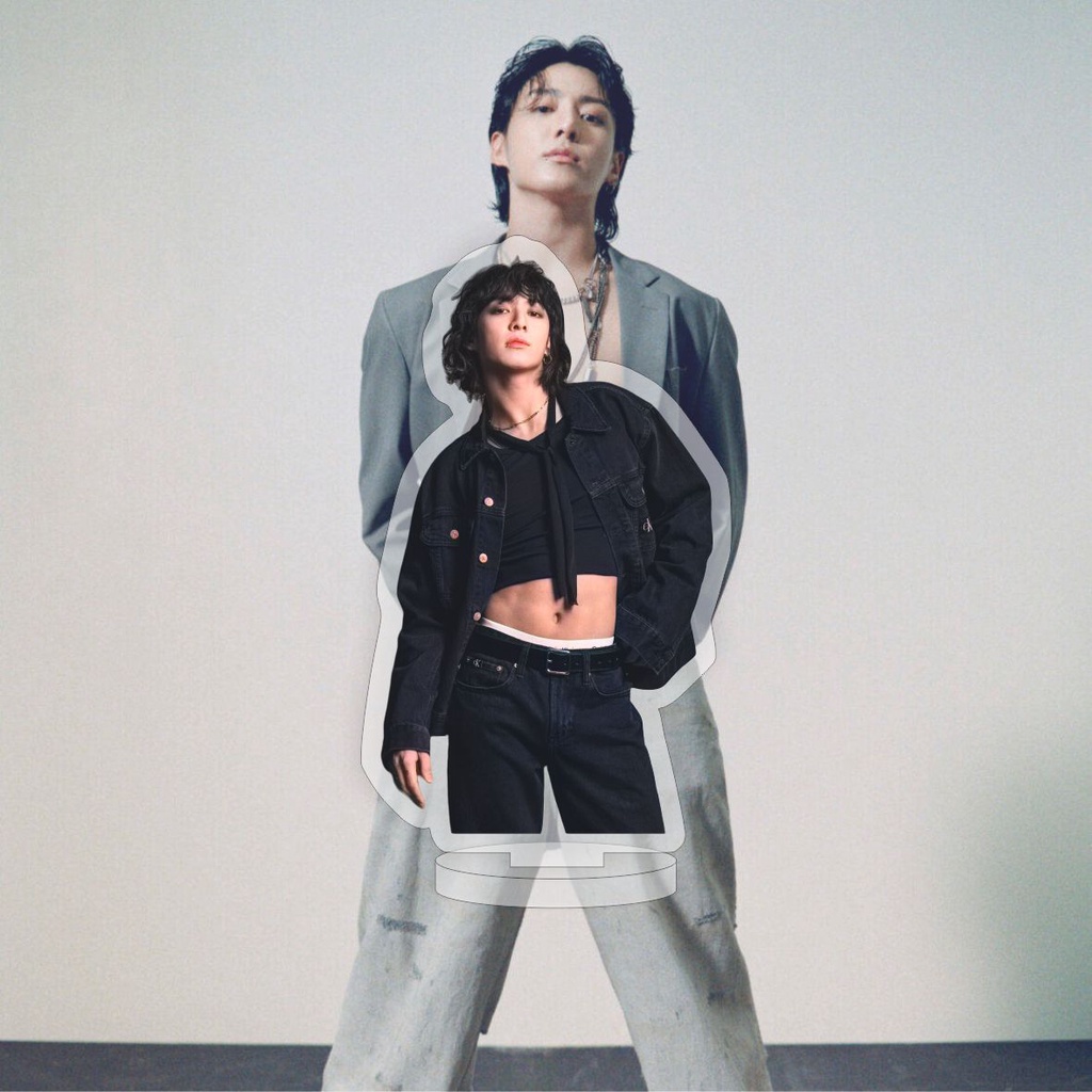 Album Ảnh Hai Mặt Bằng acrylic kpop Jungkook