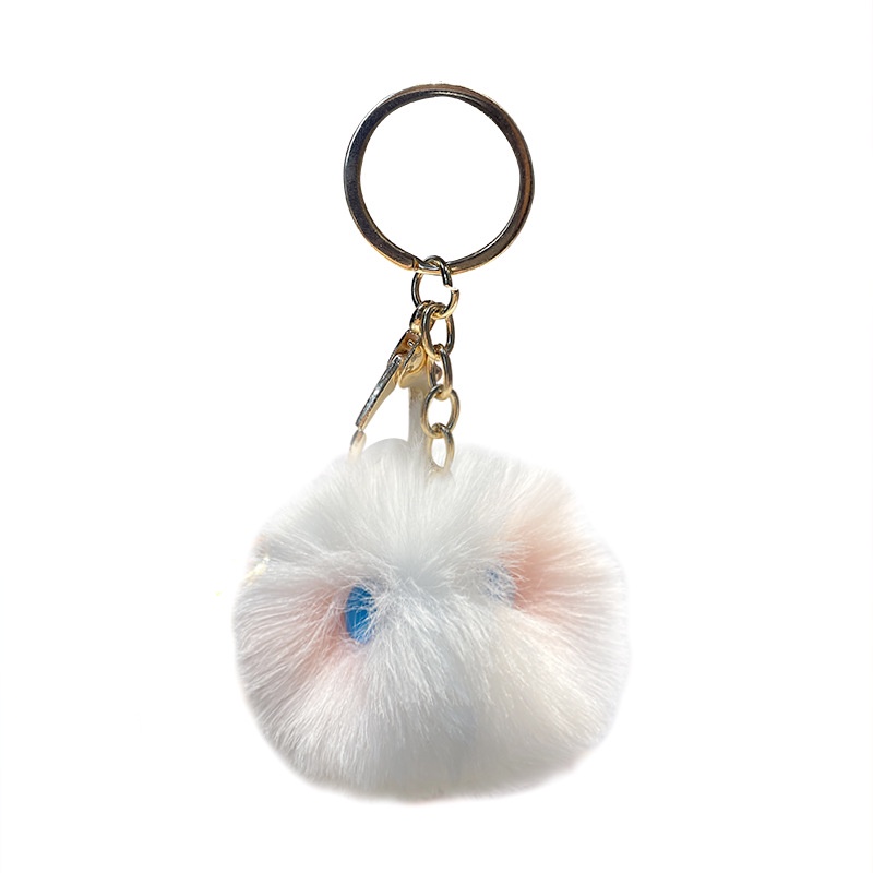 Mới Móc Khóa Hình Chú Mèo Bằng epoxy Nhồi Bông Dễ Thương