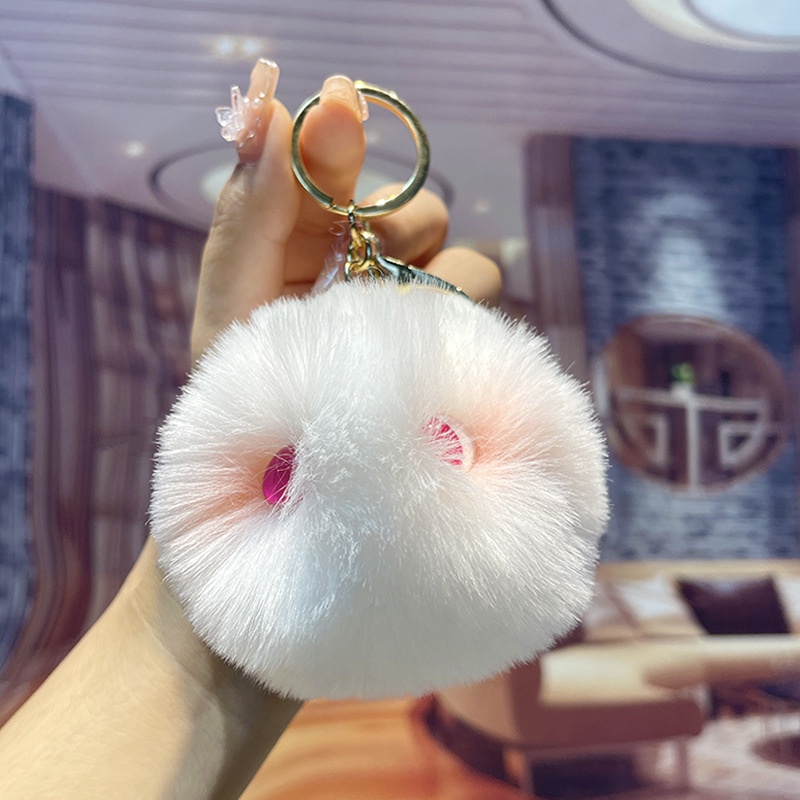 Mới Móc Khóa Hình Chú Mèo Bằng epoxy Nhồi Bông Dễ Thương