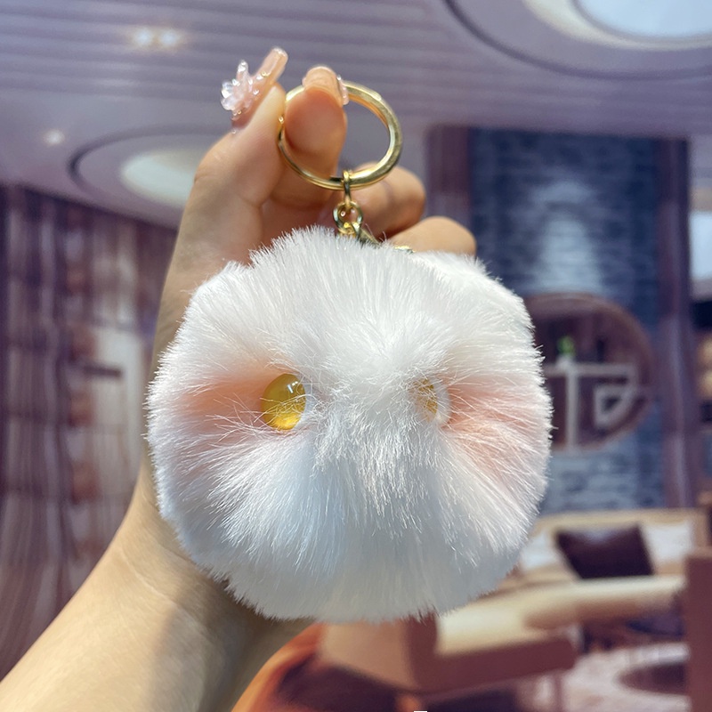 Mới Móc Khóa Hình Chú Mèo Bằng epoxy Nhồi Bông Dễ Thương