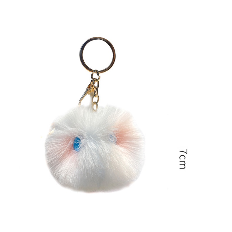 Mới Móc Khóa Hình Chú Mèo Bằng epoxy Nhồi Bông Dễ Thương