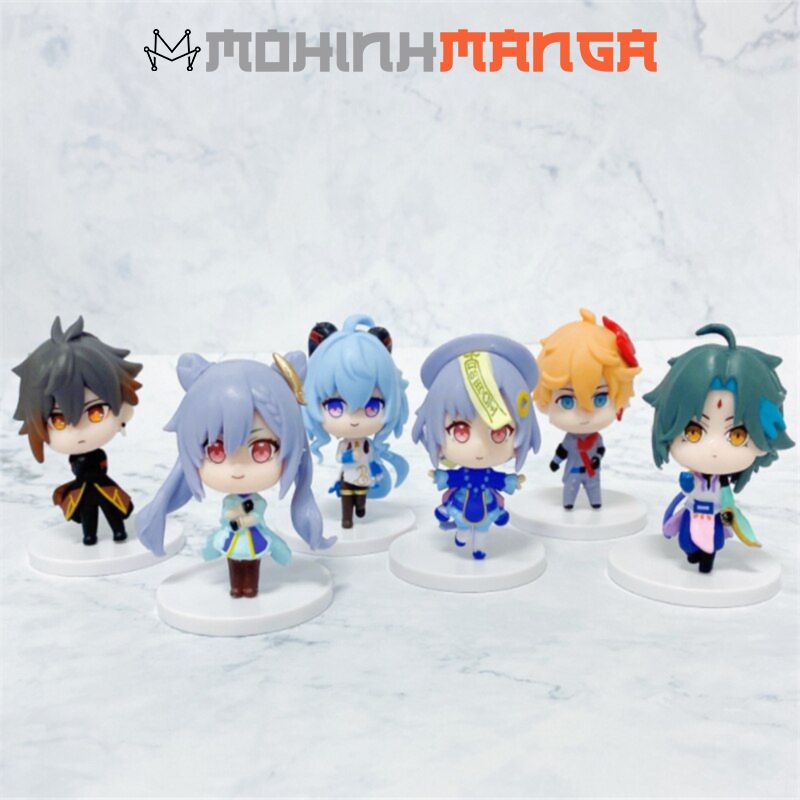 Mô hình 6 nhân vật Genshin Impact Kazuha Nahida Venti Ei Zhongli Xiao Albedo Childe Nilou Miko Itto Gorou Aloy