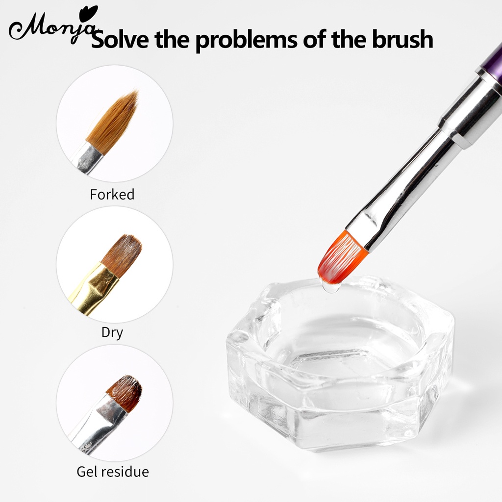 Monja Cọ Vệ Sinh Móng Tay 30 / 60ml Chất Lượng Cao