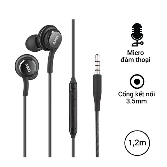 Tai Nghe Samsung 3.5mm  - Bass Căng,Treble Cao