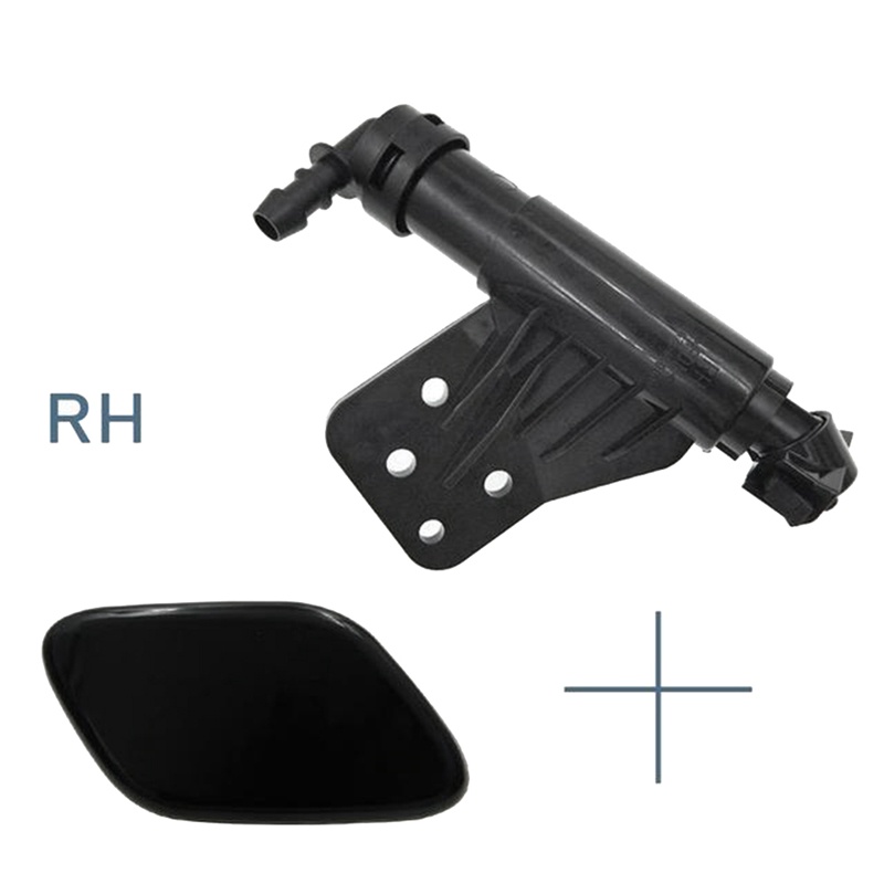 1 Bộ Vòi Phun Rửa Đèn Pha Trước + Mũ Rửa Mặt Cho kia sportage kx5 2015-2018 98671-f1000