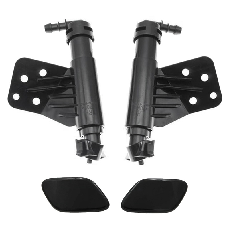 1 Bộ Vòi Phun Rửa Đèn Pha Trước + Mũ Rửa Mặt Cho kia sportage kx5 2015-2018 98671-f1000