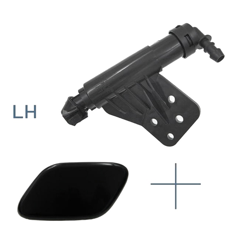 1 Bộ Vòi Phun Rửa Đèn Pha Trước + Mũ Rửa Mặt Cho kia sportage kx5 2015-2018 98671-f1000