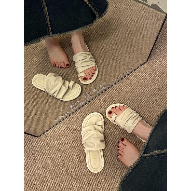 C＆S  Dép sandal nữ Hở Ngón Đế Dày Có Quai Cài 2023NEW Mùa hè Kiểu Dáng Thời Trang B28G1B6 34Z230823