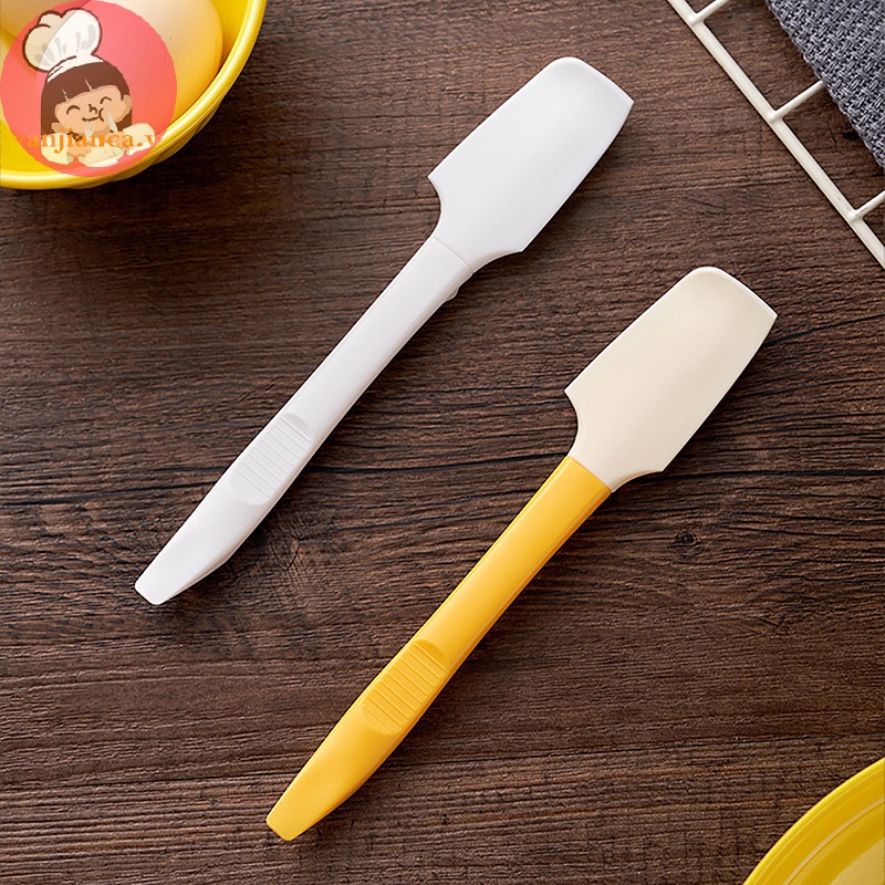 Yanca Muỗng Phết Kem / Bơ mini Bằng Silicon Phù Hợp Với Mọi Loại Hũ Và Hộp Đựng vn