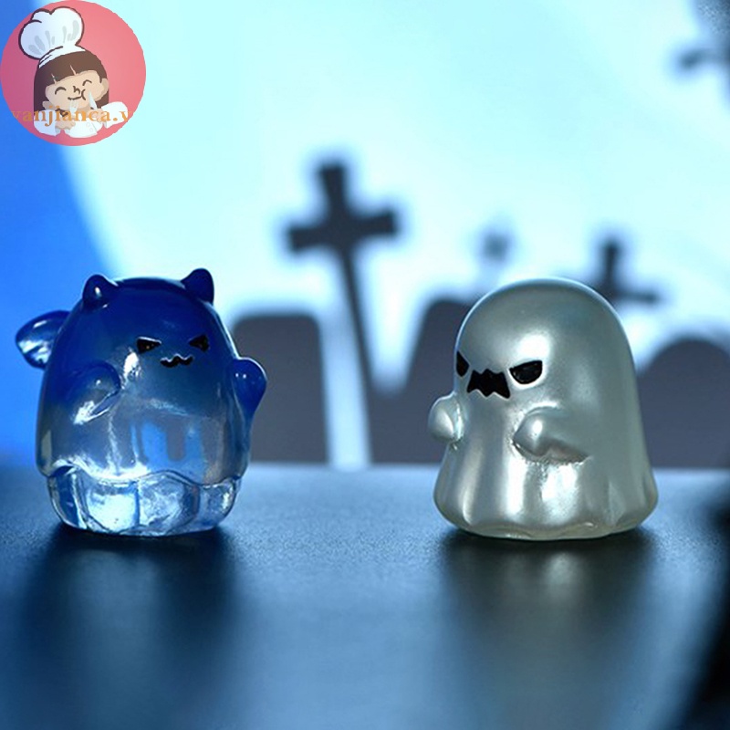 Yanca 1 Mô Hình Bí Ngô Ma Cà Rồng halloween mini Bằng Nhựa resin Thủ Công Trang Trí Nhà Cửa vn