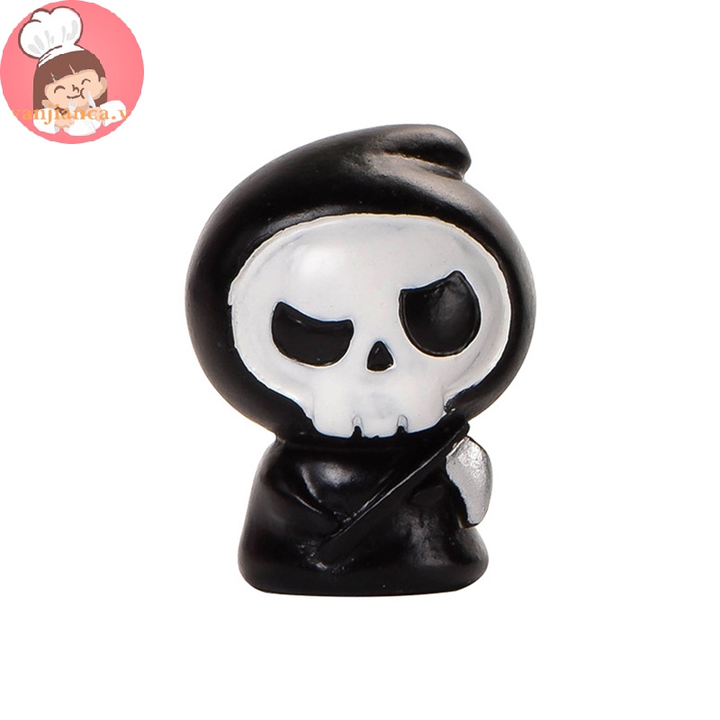 Yanca 1 Mô Hình Bí Ngô Ma Cà Rồng halloween mini Bằng Nhựa resin Thủ Công Trang Trí Nhà Cửa vn
