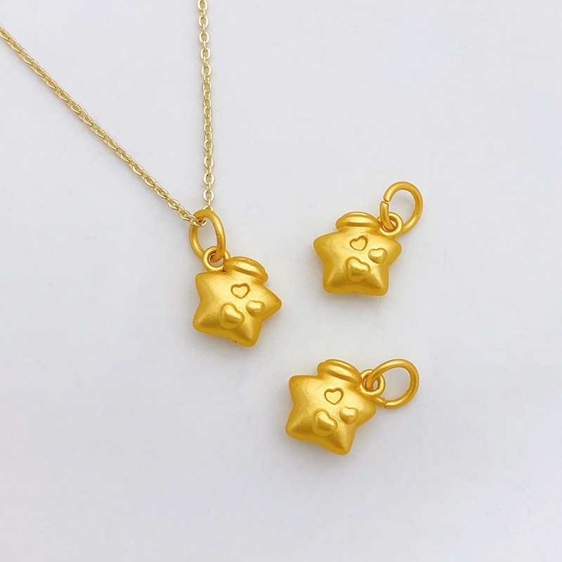 Spacer Hạt Xỏ Vòng Tay / Dây Chuyền Hình Rồng Màu Vàng Đồng Phương Pháp Thủ Công diy