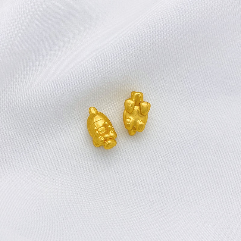 Spacer Hạt Xỏ Vòng Tay / Dây Chuyền Hình Rồng Màu Vàng Đồng Phương Pháp Thủ Công diy