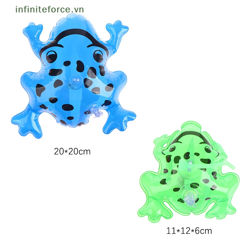 Đồ Chơi Bơm Hơi Hình Chú Ếch Xanh Lá Cổ Điển Sáng Bóng Trang Trí Tiệc Tùng Dành Cho Trẻ Em Bé Trai Bé Gái Mới Biết Đi