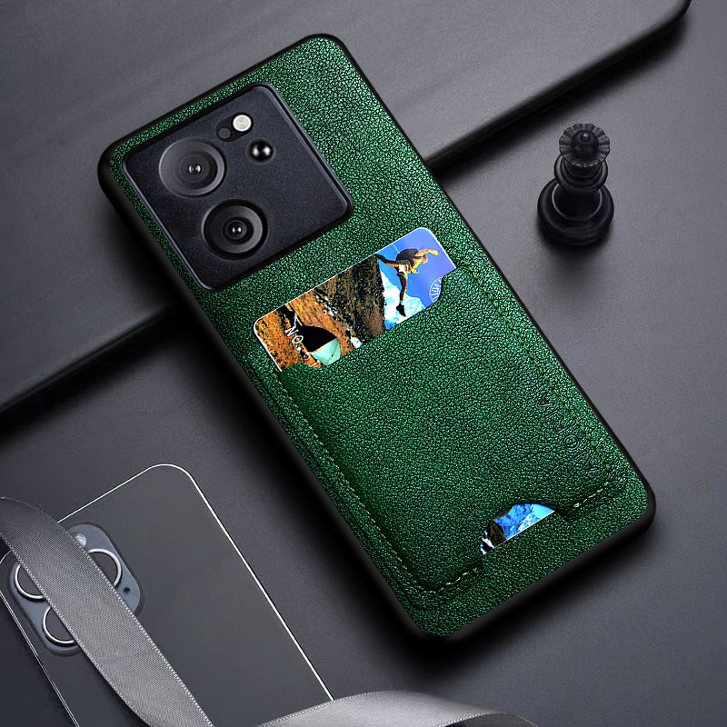 Ốp Bao Da Điện Thoại pu Tích Hợp Ngăn Đựng Thẻ Cho xiaomi redmi k60 ultra redmi k60 ultra