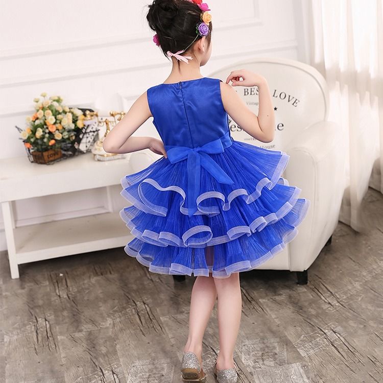 Mới Đầm Công Chúa Đính Kim Sa Lấp Lánh Cho Bé Gái