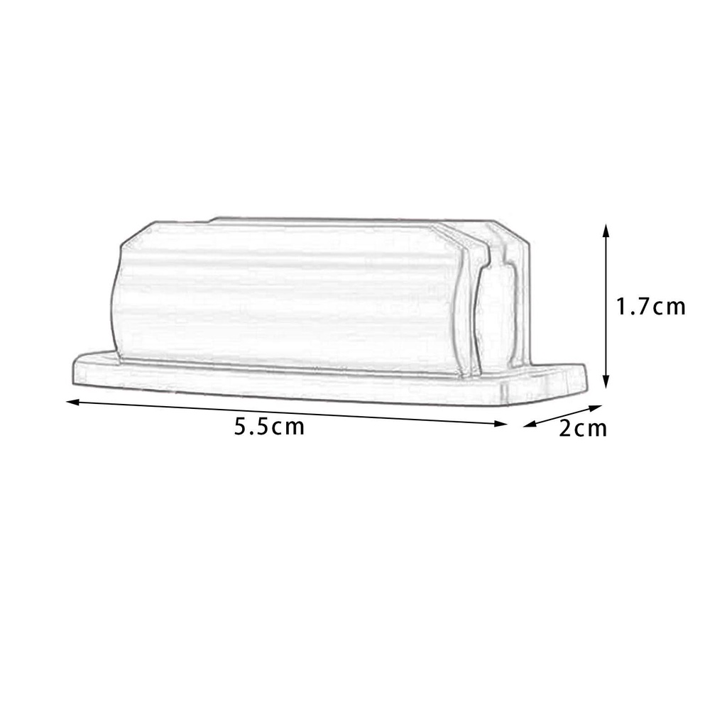 Bộ 10 Kẹp Giữ Bút Chì Bằng Silicon Có Thể Tái Sử Dụng Cho Lớp Học Và Giáo Viên