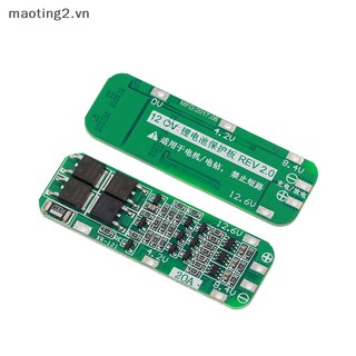 Bảng mạch bảo vệ động cơ máy khoan 12v 12.6v 18650 li-ion pcb bms 12.6v