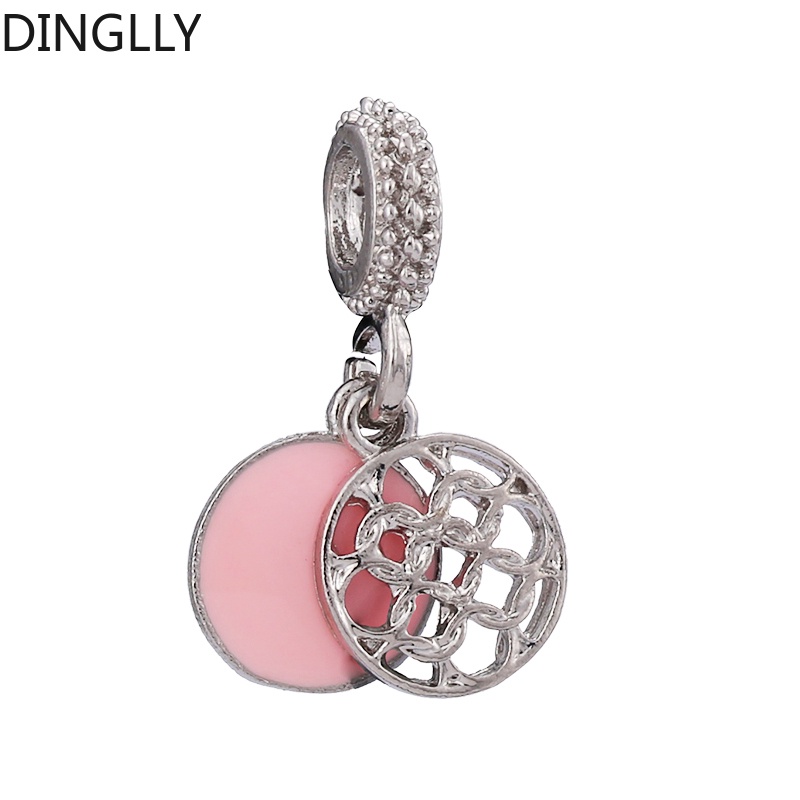 Mặt Dây Chuyền Bằng Hợp Kim Bạc Hình Trái Tim Đính Đá Màu Sắc