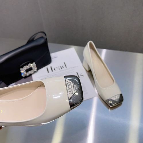 Giày Cao Gót Mũi Vuông Thiết Kế Thoải Mái Thời Trang Mới 2023 Cho Nữ