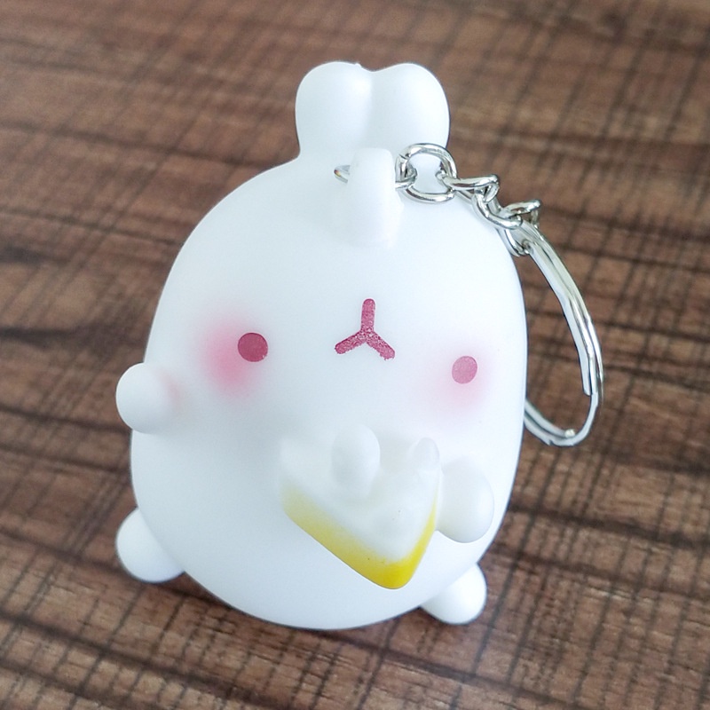 Hoạt Hình Móc Khóa Hình Thỏ Đáng Yêu