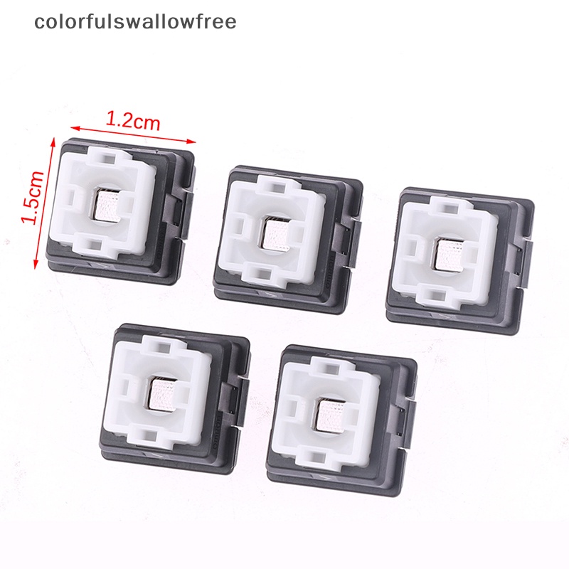 Set 5 Công Tắc Thay Thế Nhiều Màu Sắc Cho Bàn Phím Cơ logitech g910 g810 g310 g413 g512 g613 abc