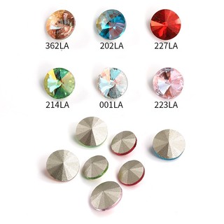Đá Đính Trang Trí Móng Tay 10mm/12mm Lấp Lánh Nhiều Màu Dùng Cho DIY Thủ Công Và Trang Trí