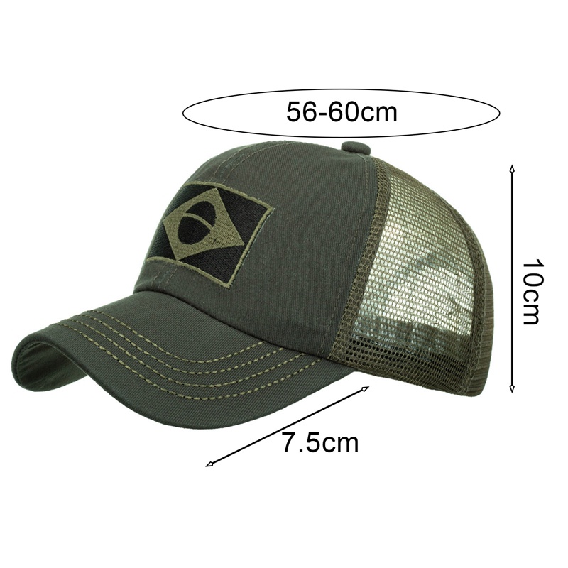 Mũ Lưỡi Trai Họa Tiết Camo Thời Trang Cá Tính Cho Nam