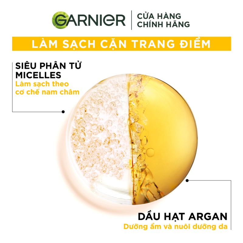 Bộ đôi Dưỡng chất 10% Vitamin C nguyên chất & Nước tẩy trang sạch sâu Garnier (30mlX400ml)